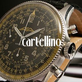 Cartellino est un antiquaire qui achète et vend principalement des antiquités du XXe siècle et des montres vintage. Son site internet permet d'afficher ses produits dans un style épuré. (Réalisé en collaboration avec l'agence Creatix)