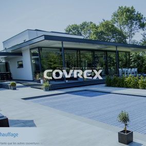 Covrex® Pool Protection is a belgian pool cover maker whose products are sold worldwide. Their new website allows them to improve their communication with their existing and future clients.